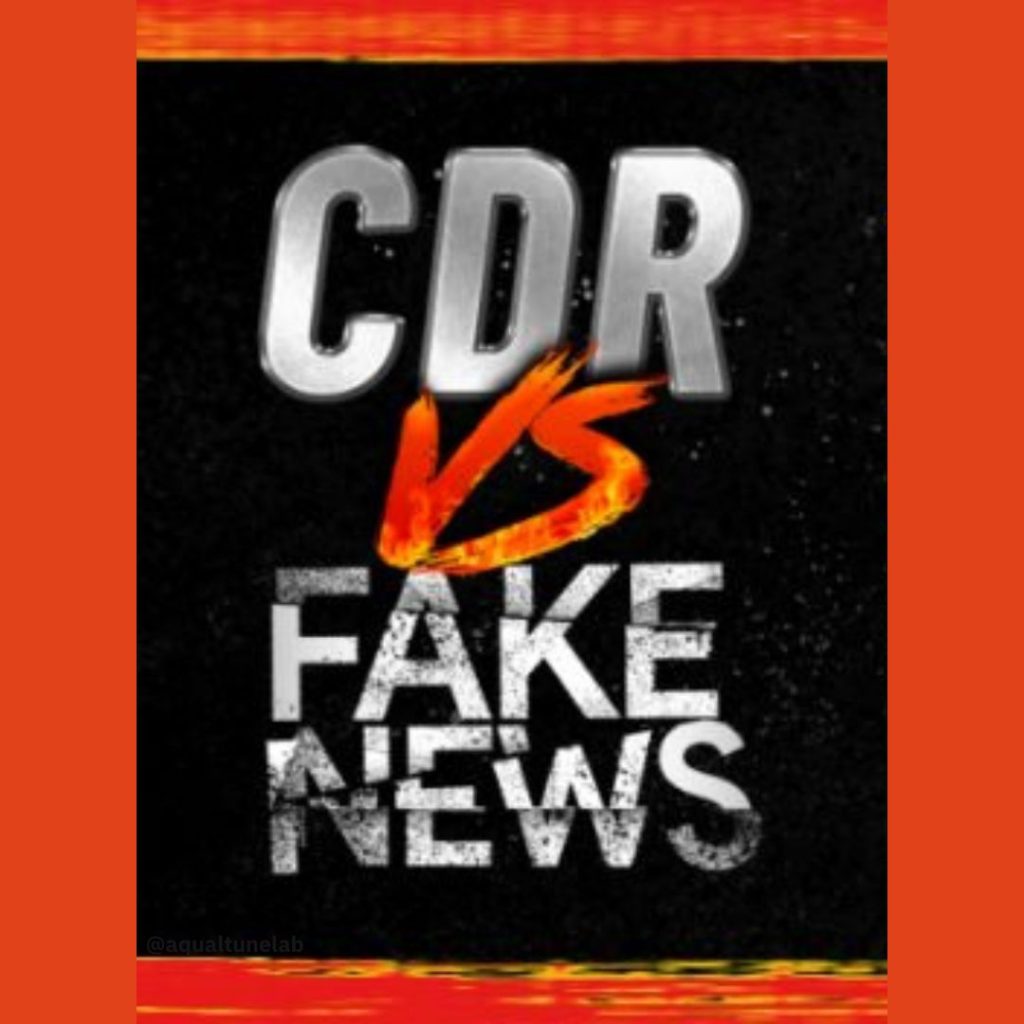 CDR x Fake News
